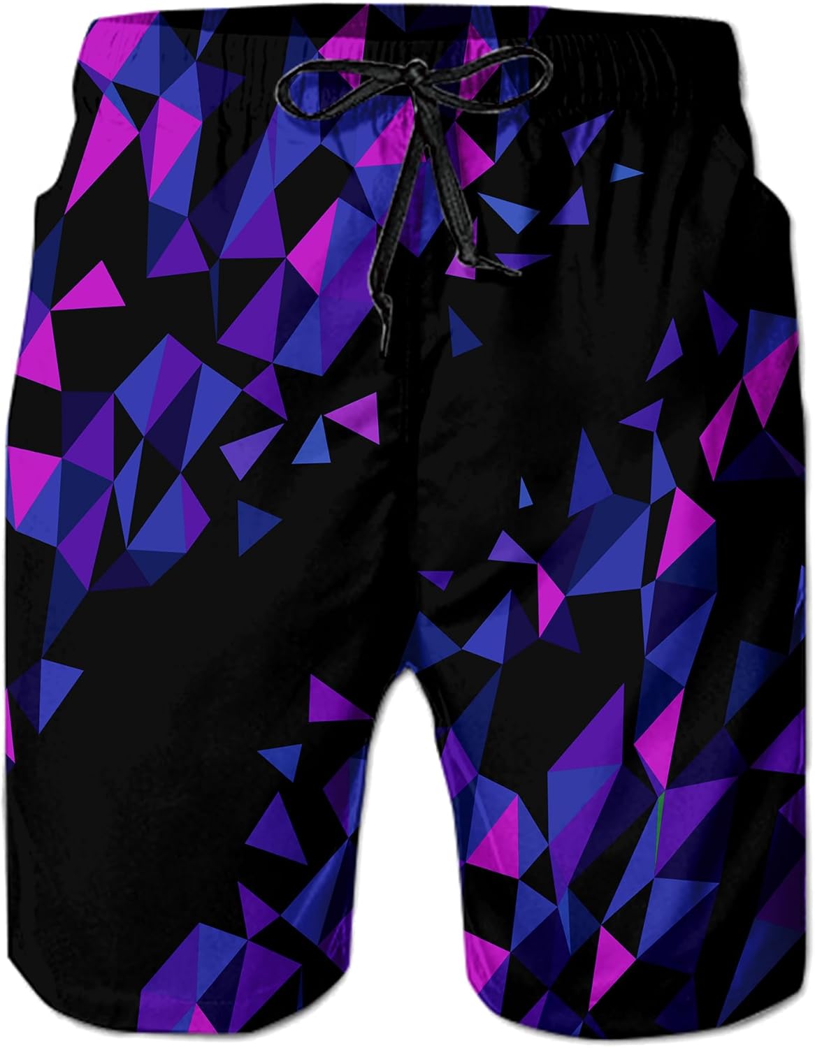 Herren Schnelltrocknende Badehose Strand Boardshorts mit Taschen Netzfutter - Bild 24 von 27