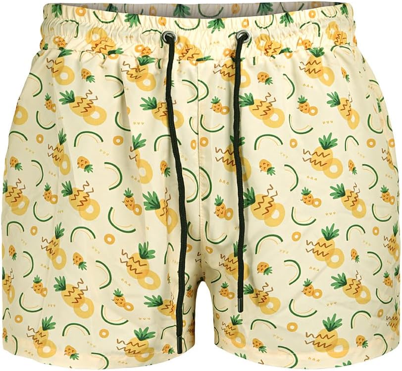 GINGTTO Men's Beach Shorts Bathing Suits with Mesh Lining - Picture 22 of 32