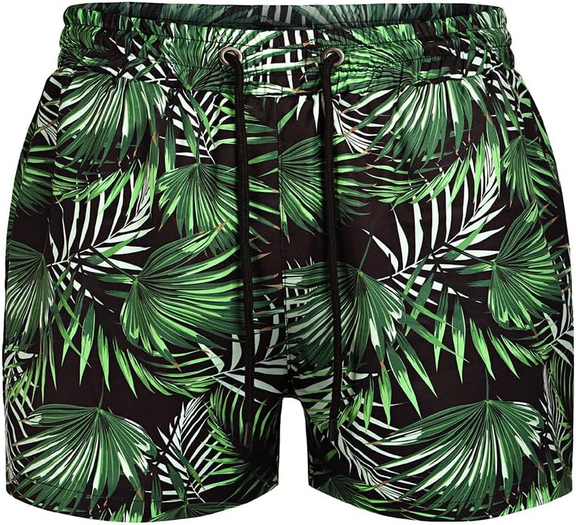 GINGTTO Men's Beach Shorts Bathing Suits with Mesh Lining - Picture 28 of 32
