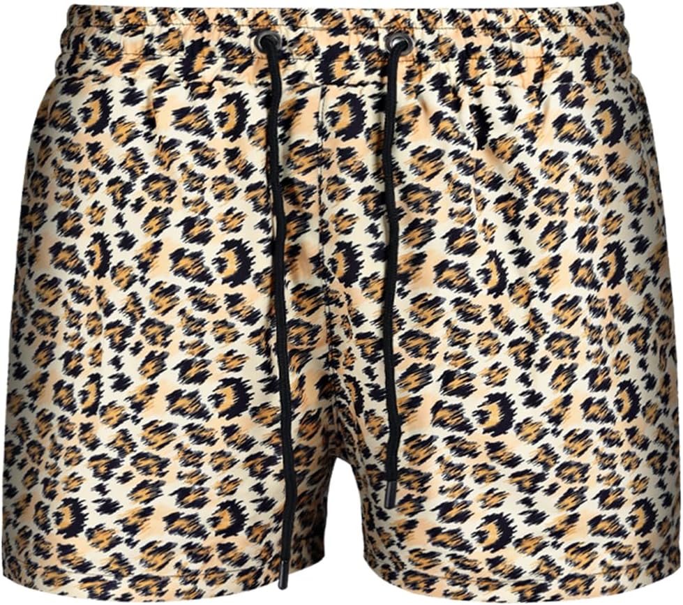 GINGTTO Men's Beach Shorts Bathing Suits with Mesh Lining - Picture 31 of 32