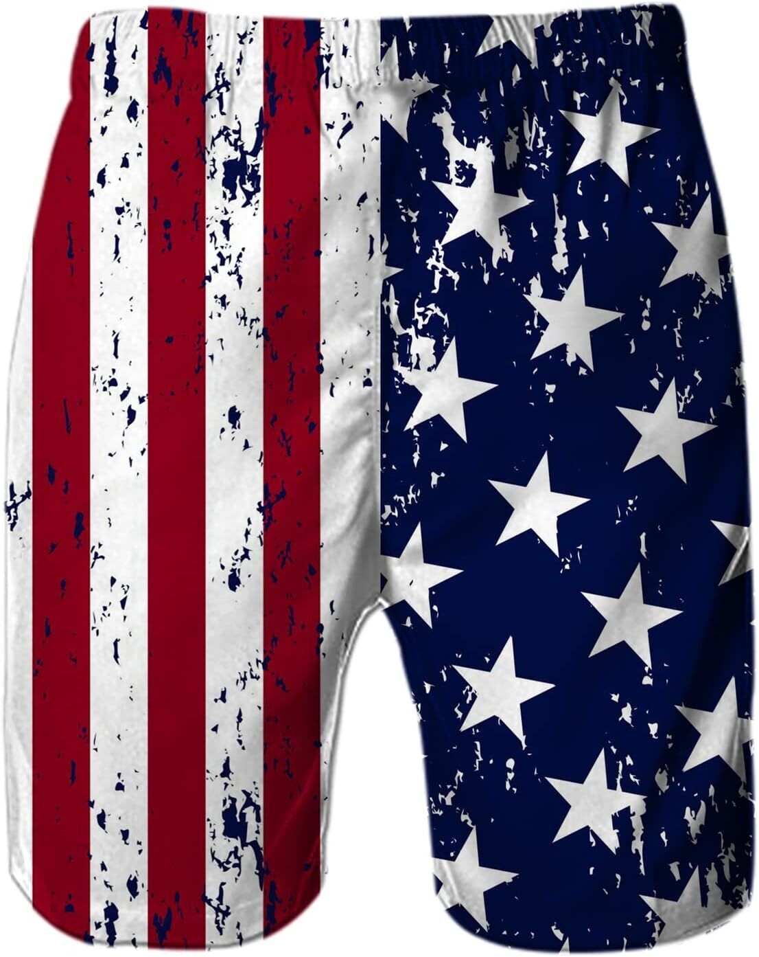 Men's Quick Dry 3D Printed Board Shorts – Pockets Cool Mesh Lined Swim Trunks - Picture 20 of 81