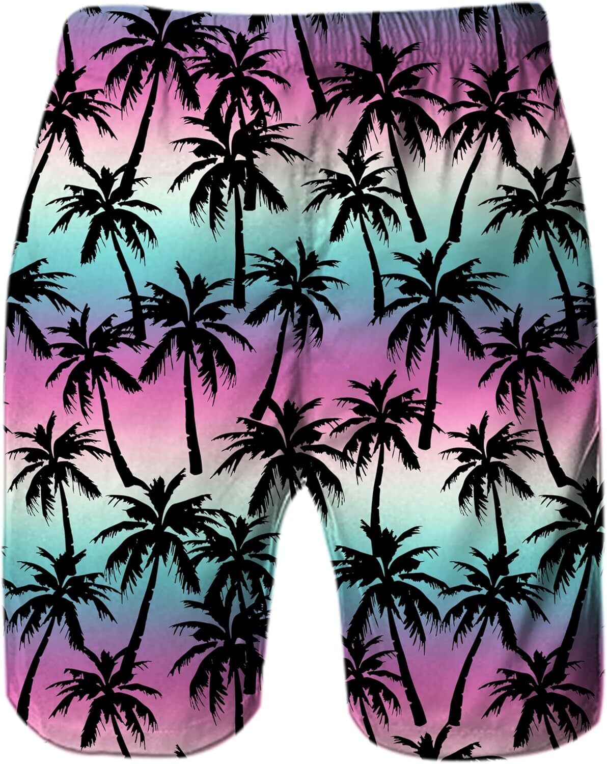 Men's Quick Dry 3D Printed Board Shorts – Pockets Cool Mesh Lined Swim Trunks - Picture 31 of 81