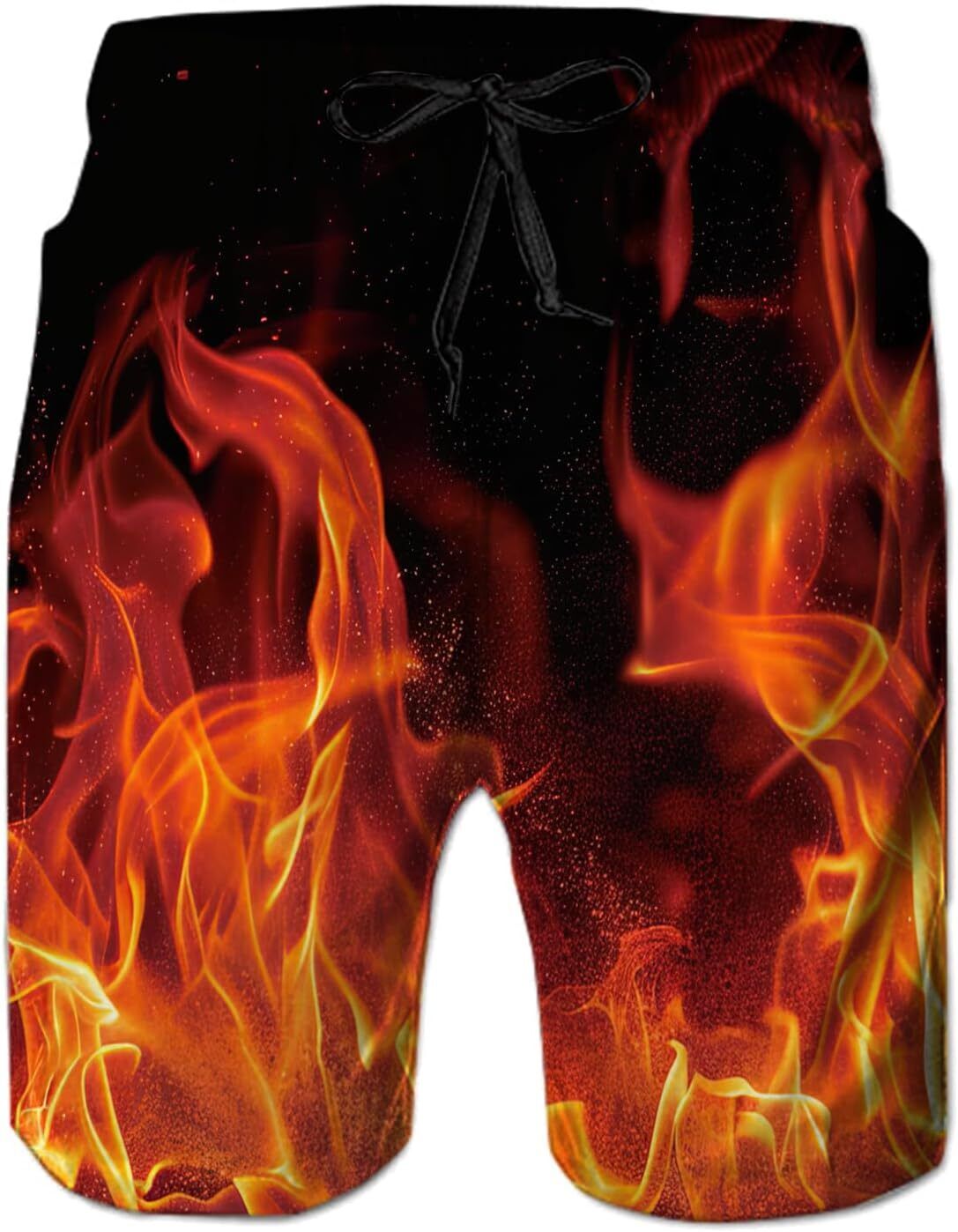Men's Quick Dry 3D Printed Board Shorts – Pockets Cool Mesh Lined Swim Trunks - Picture 64 of 81