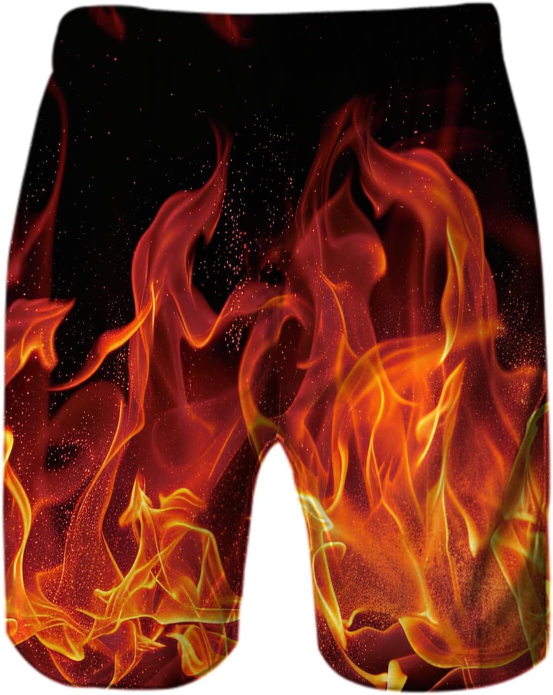 Men's Quick Dry 3D Printed Board Shorts – Pockets Cool Mesh Lined Swim Trunks - Picture 65 of 81