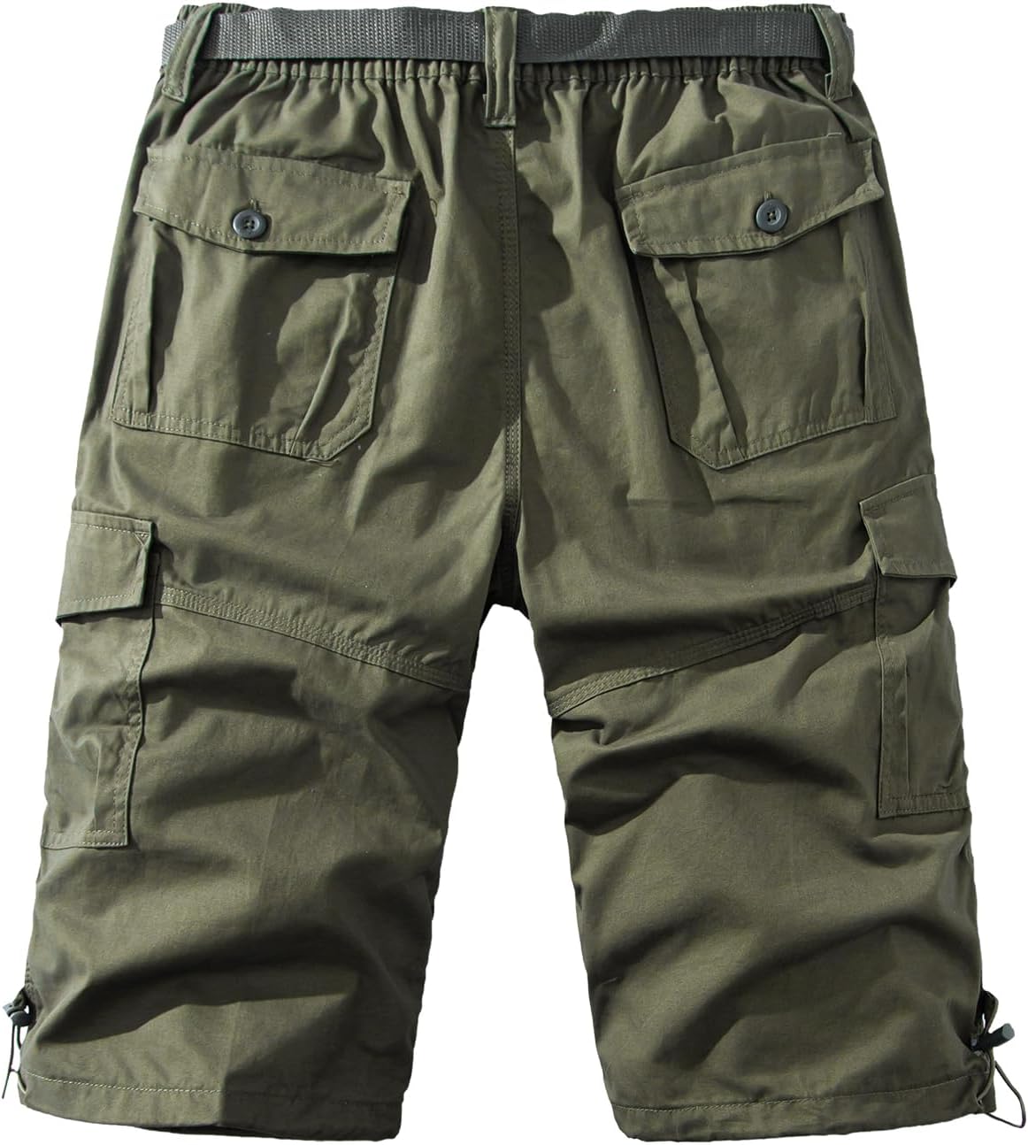 Herren Cargo Shorts 3/4 Relaxed Fit Herren Laufshorts 7 Taschen Gummizug - Bild 38 von 55