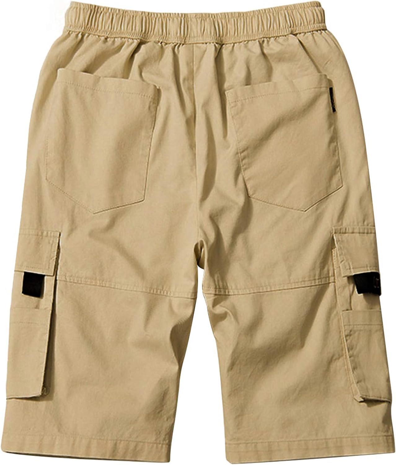 Herren Cargo Shorts Gummibund Kordelzug Sommer Freizeit Baumwolle Hose - Bild 27 von 90