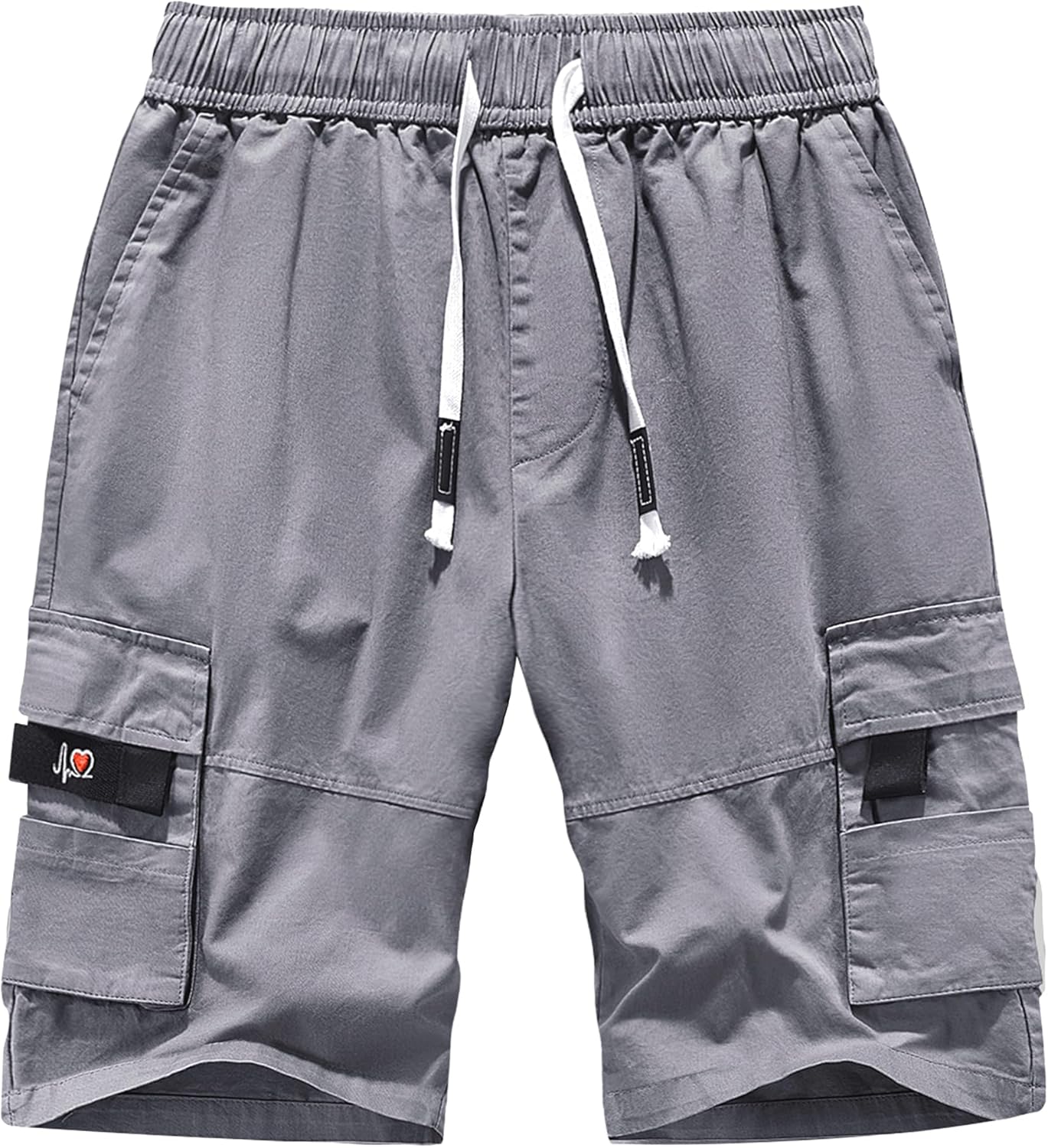 Herren Cargo Shorts Gummibund Kordelzug Sommer Freizeit Baumwolle Hose - Bild 38 von 90