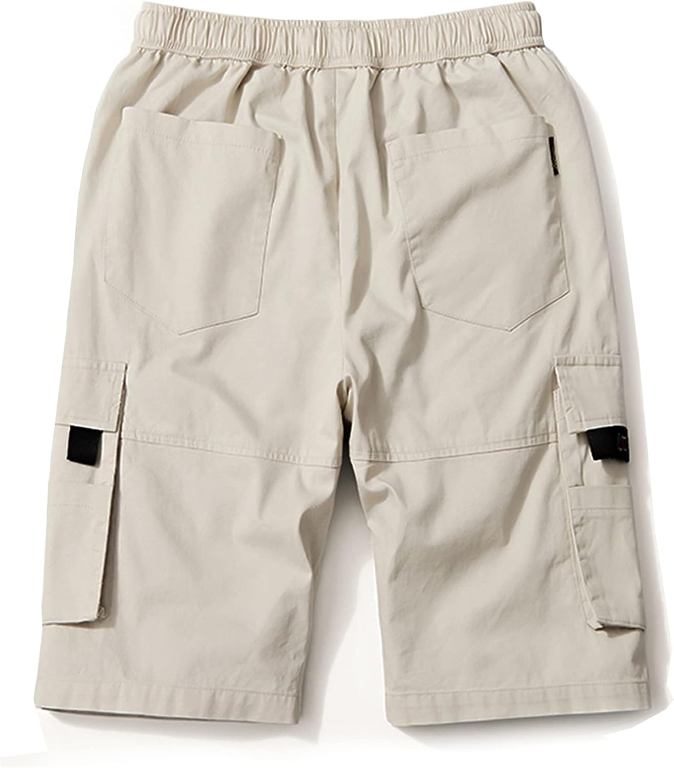Herren Cargo Shorts Gummibund Kordelzug Sommer Freizeit Baumwolle Hose - Bild 45 von 90