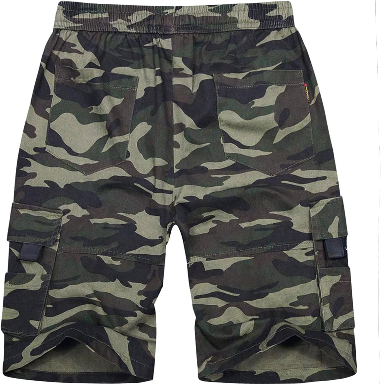 Herren Cargo Shorts Gummibund Kordelzug Sommer Freizeit Baumwolle Hose - Bild 57 von 90