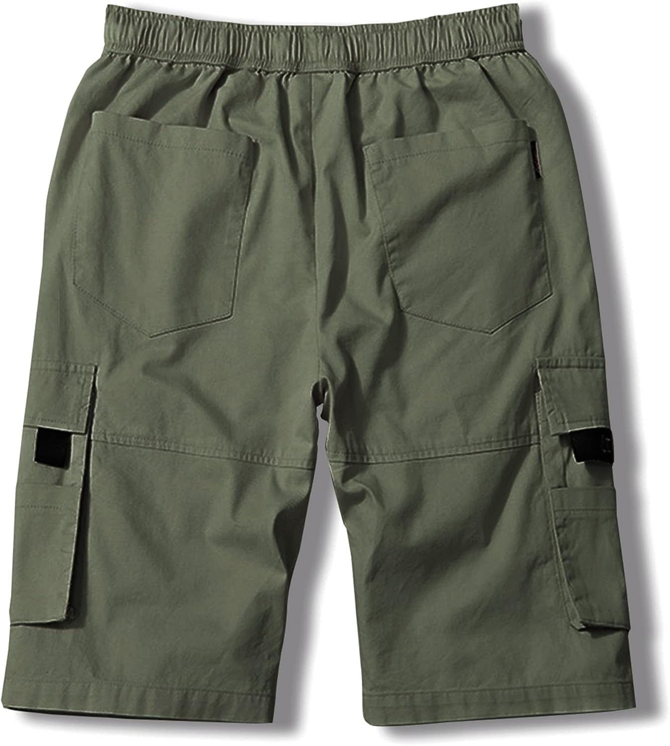 Herren Cargo Shorts Gummibund Kordelzug Sommer Freizeit Baumwolle Hose - Bild 63 von 90
