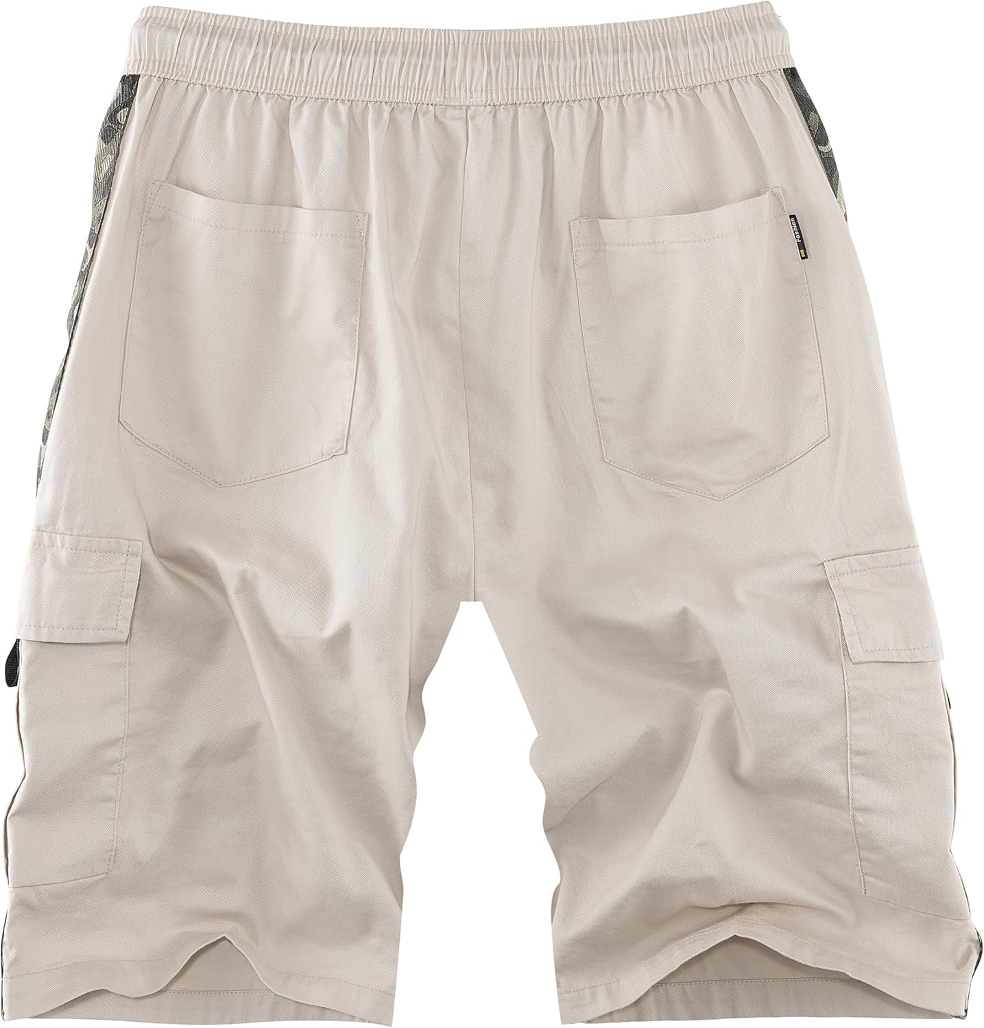 Herren Cargo Shorts Gummibund Kordelzug Sommer Freizeit Baumwolle Hose - Bild 69 von 90