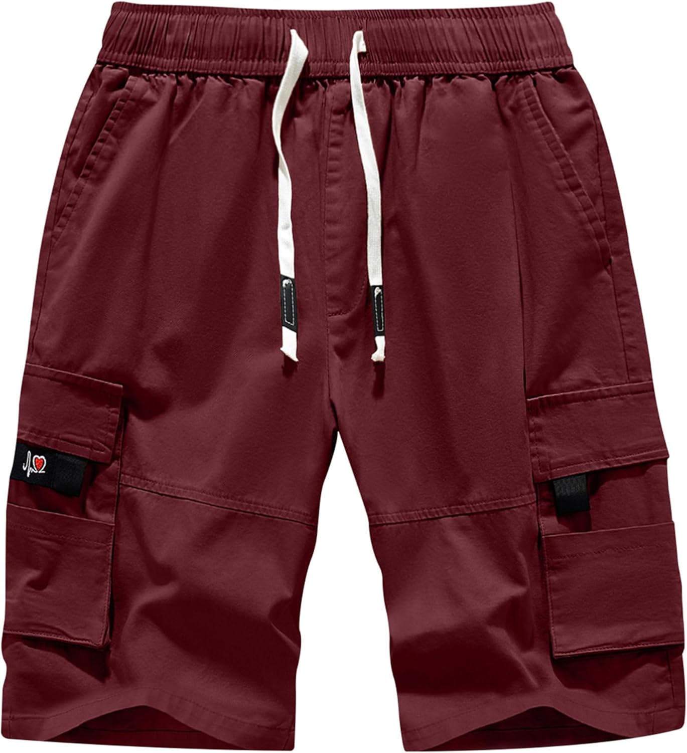 Herren Cargo Shorts Gummibund Kordelzug Sommer Freizeit Baumwolle Hose - Bild 86 von 90