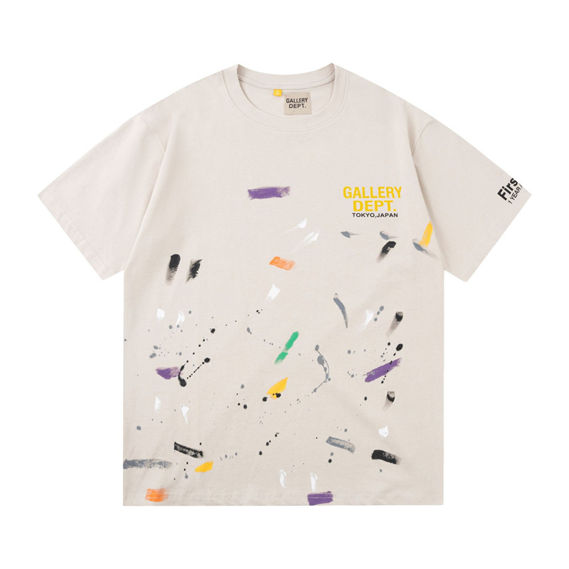 Unisex Sport bedruckt Sommer locker lässig und vielseitig Kurzarm T-Shirt - Bild 39 von 83