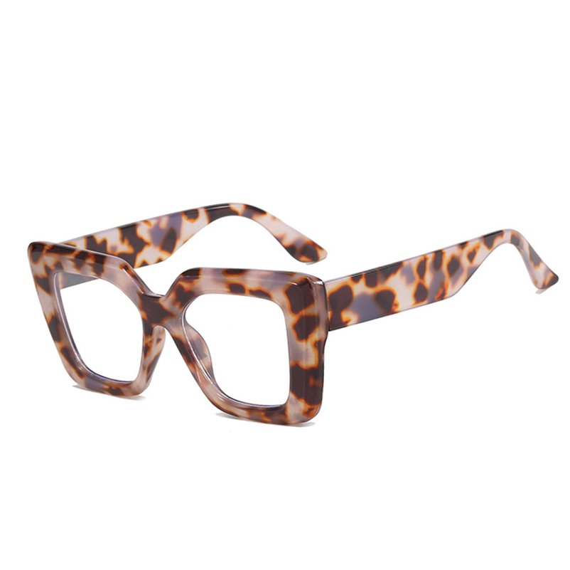 Gafas de lectura cuadradas anti luz azul mujeres clásicas marco grueso gafas nuevas - Imagen 12 de 14
