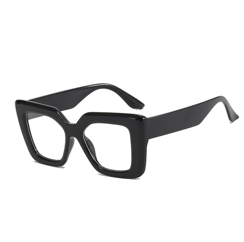 Gafas de lectura cuadradas anti luz azul mujeres clásicas marco grueso gafas nuevas - Imagen 13 de 14