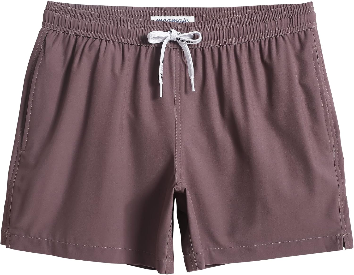 Herren Vintage Badehose 4 Wege Stretch schnelltrocknend Boardshorts mit Netzfutter - Bild 15 von 47