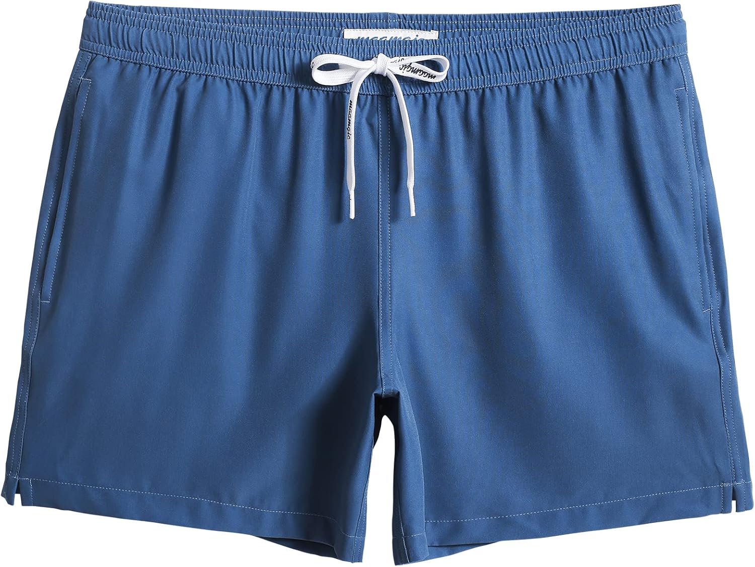 Herren Vintage Badehose 4 Wege Stretch schnelltrocknend Boardshorts mit Netzfutter - Bild 37 von 47