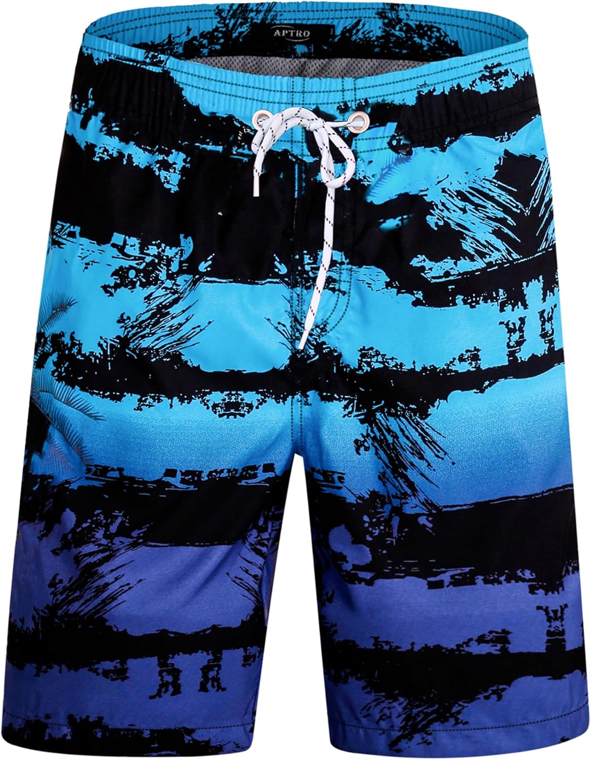 Men's 9" Quick Dry Swim Trunks Beach Bathing Suits with Mesh Liner Board Shorts - Picture 12 of 22