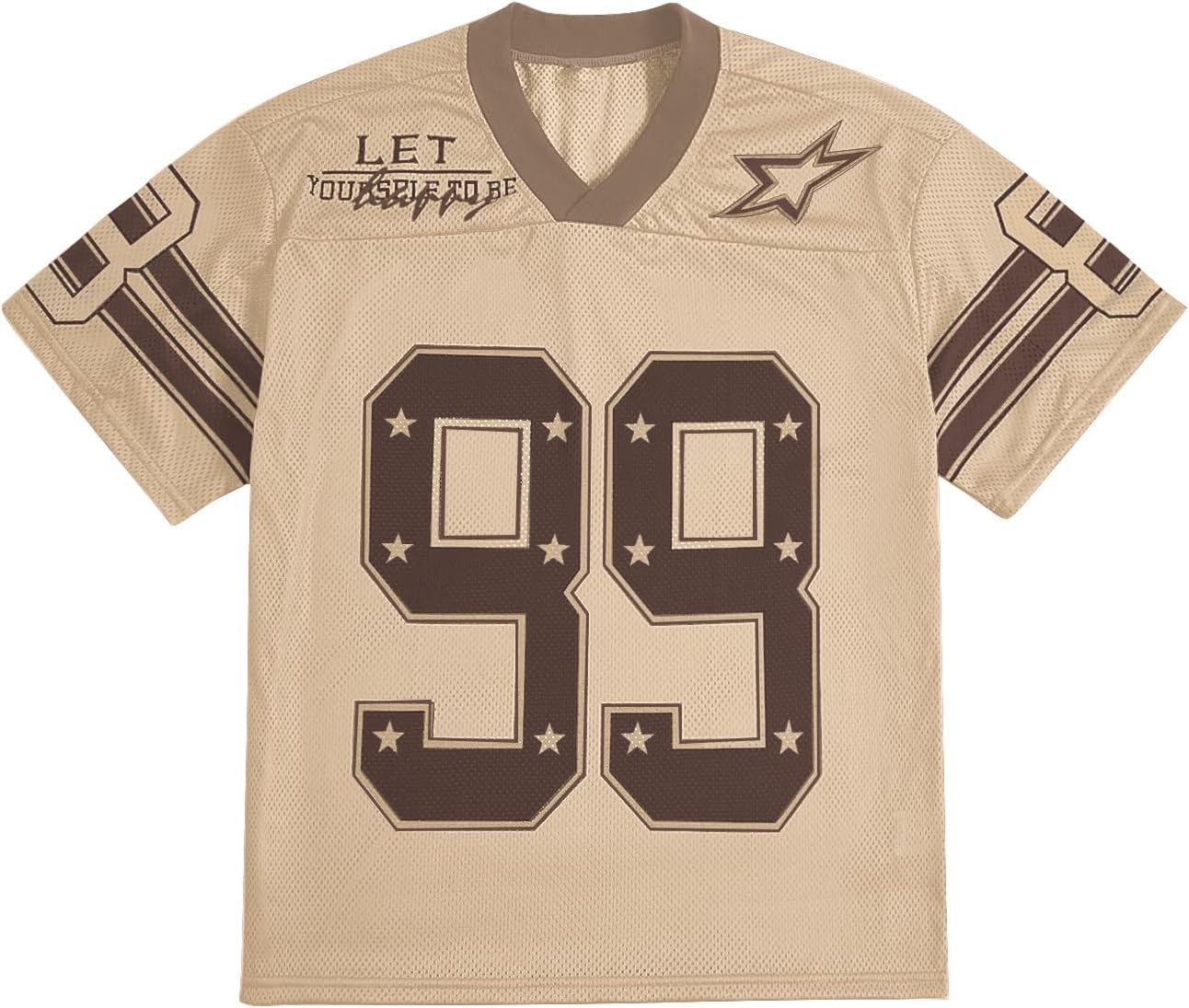 Herren Jersey Y2k Baggy Shirts Grafik T-Shirts Oversize V-Ausschnitt Tshirts Sommer Tops - Bild 20 von 39