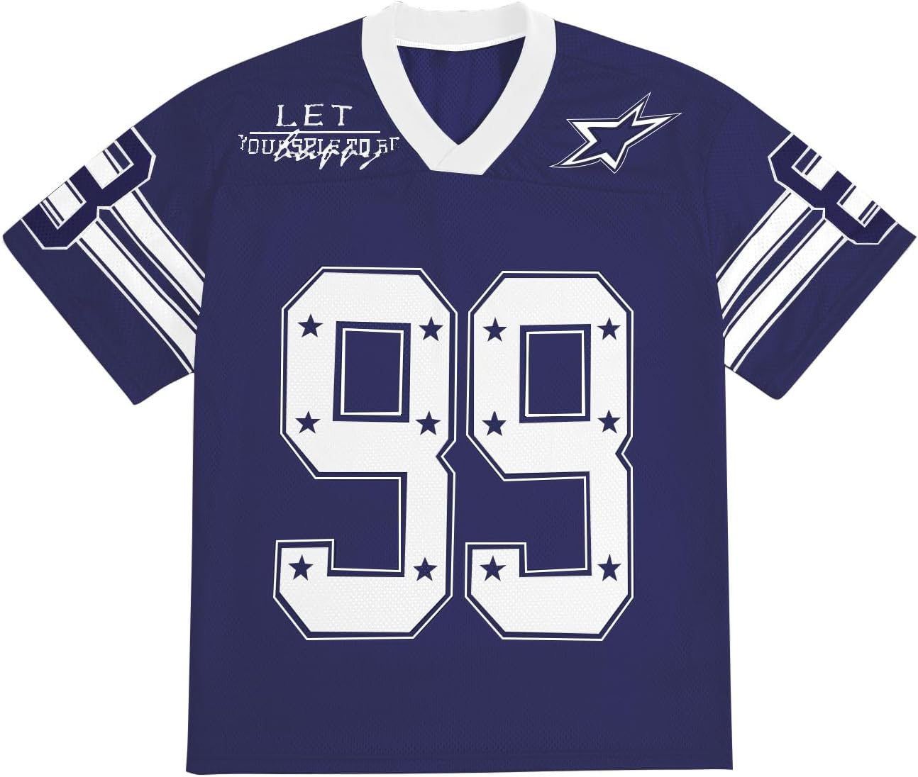 Herren Jersey Y2k Baggy Shirts Grafik T-Shirts Oversize V-Ausschnitt Tshirts Sommer Tops - Bild 22 von 39