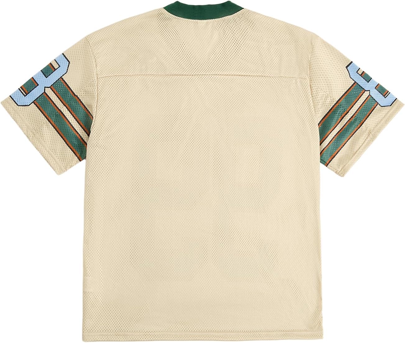 Herren Jersey Y2k Baggy Shirts Grafik T-Shirts Oversize V-Ausschnitt Tshirts Sommer Tops - Bild 25 von 39
