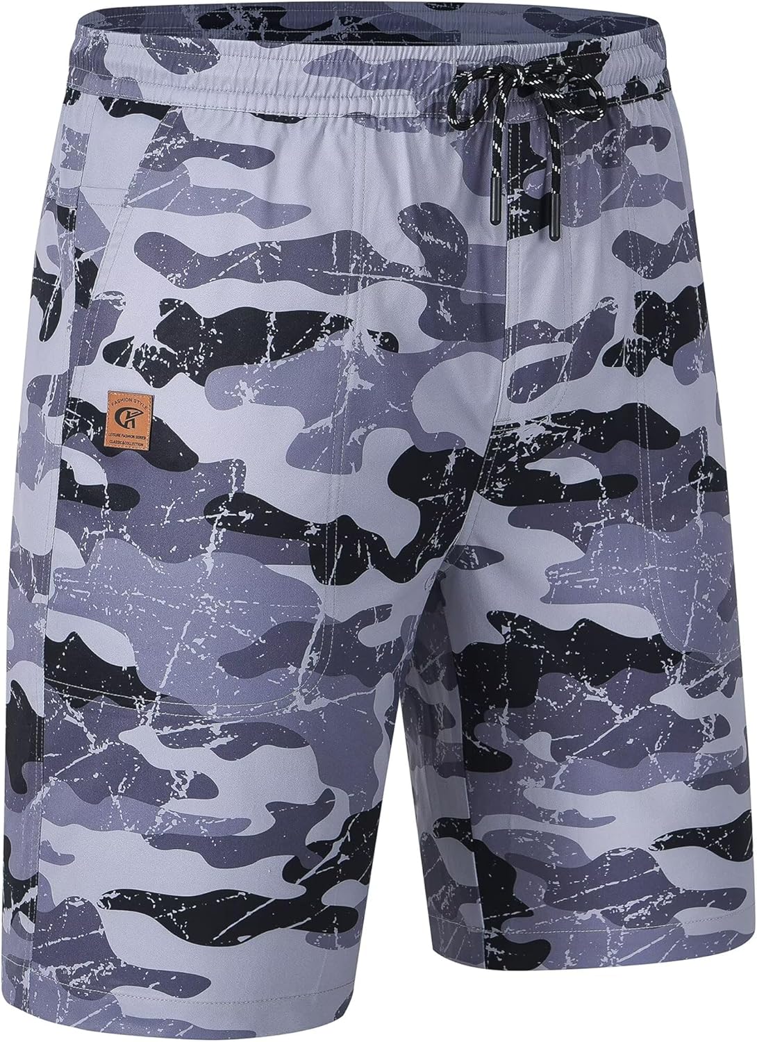 Herren Stretch Taille Freizeit Shorts mit 5 Taschen inkl. 1 Reißverschlusstasche - Bild 49 von 54