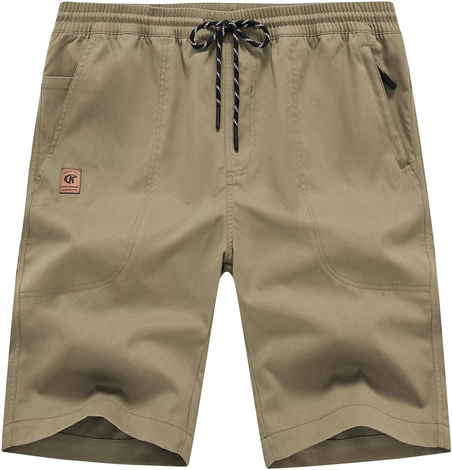 Herren Stretch Taille Freizeit Shorts mit 5 Taschen inkl. 1 Reißverschlusstasche - Bild 30 von 54