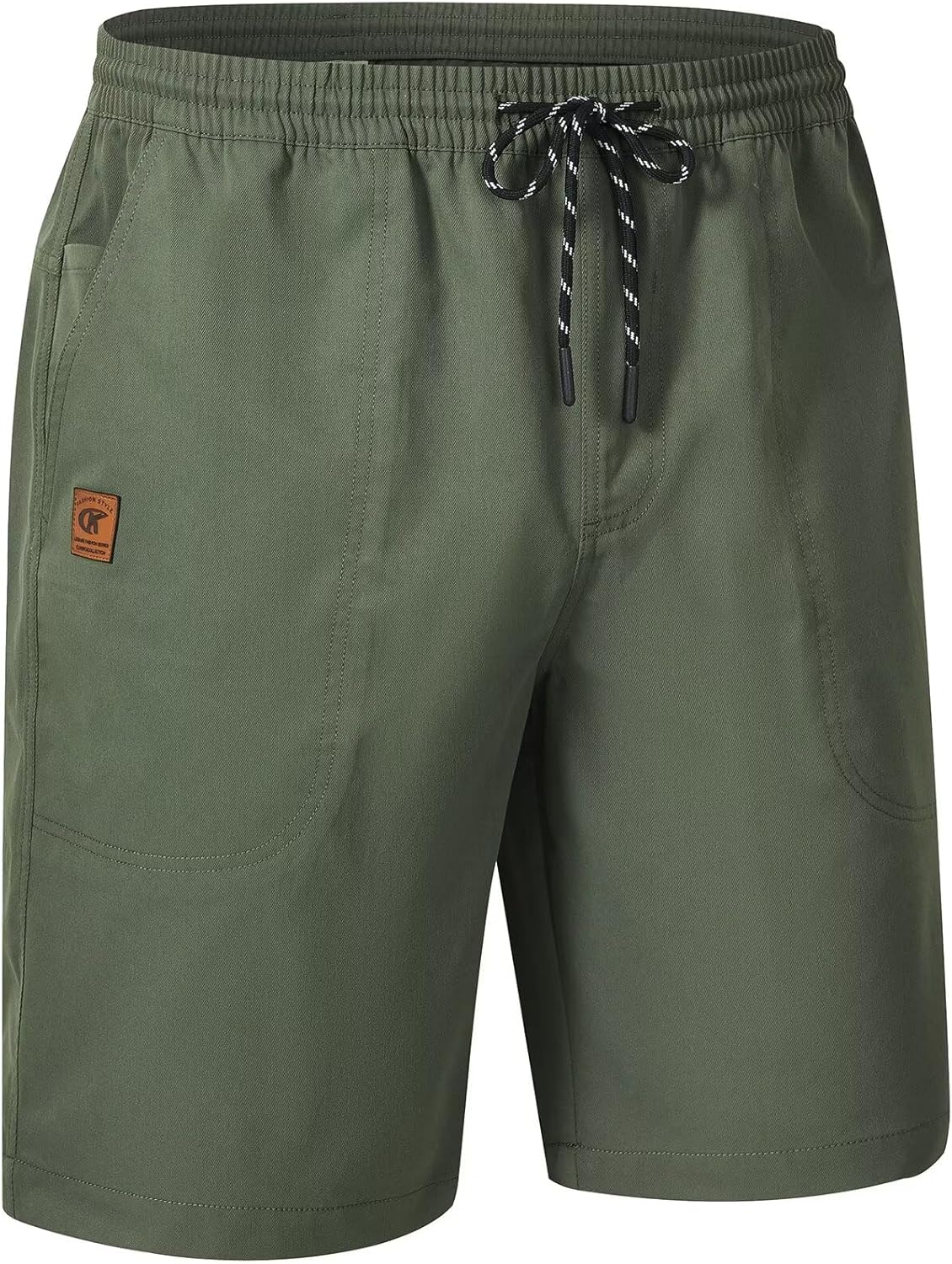 Herren Stretch Taille Freizeit Shorts mit 5 Taschen inkl. 1 Reißverschlusstasche - Bild 37 von 54