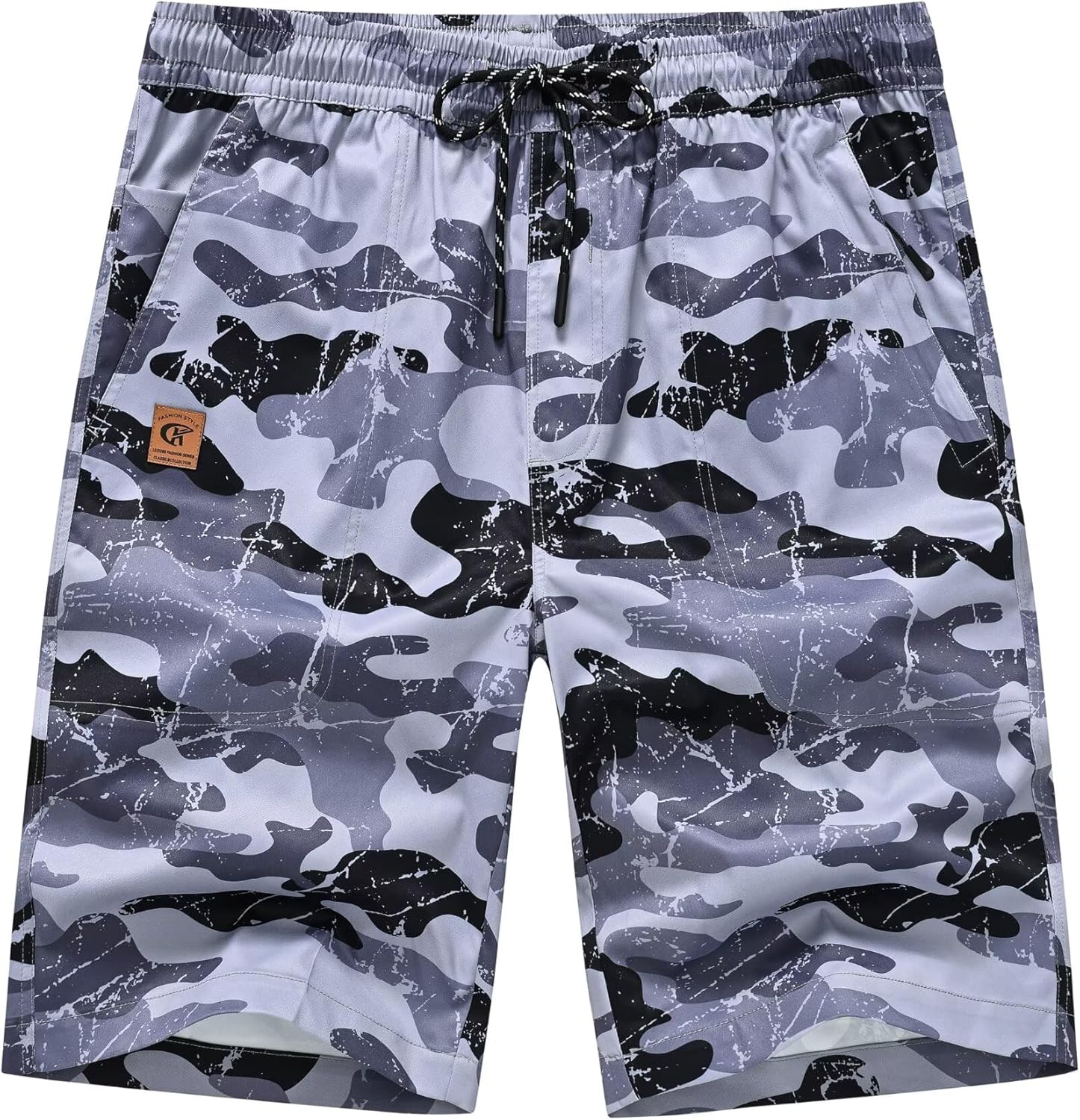 Herren Stretch Taille Freizeit Shorts mit 5 Taschen inkl. 1 Reißverschlusstasche - Bild 50 von 54