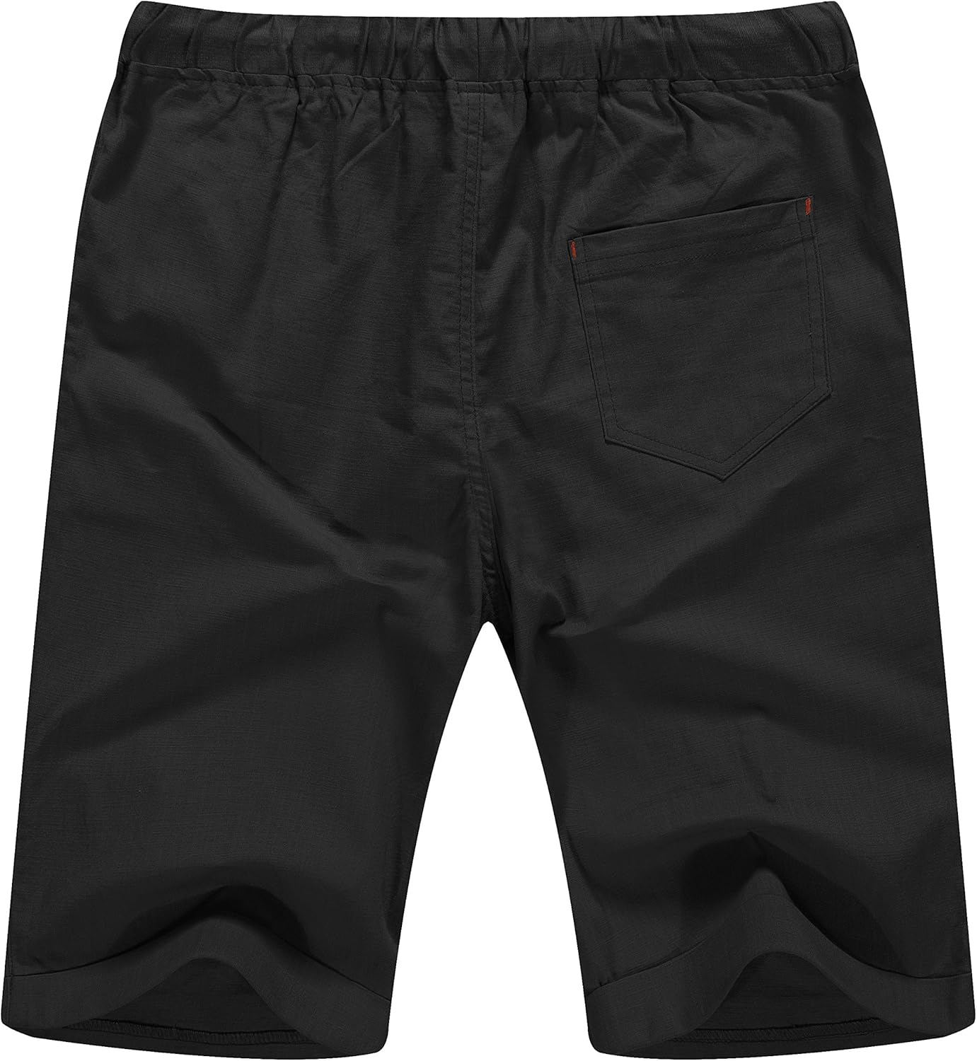 Linen Shorts Casual Drawstring Summer Beach Shorts for men, 11" Inseam - Picture 25 of 75