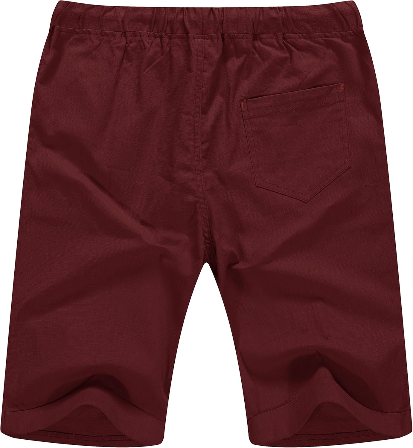 Linen Shorts Casual Drawstring Summer Beach Shorts for men, 11" Inseam - Picture 49 of 75