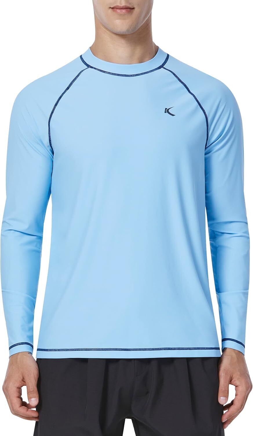 Rash Guard UPF 50+ Swim Shirts UV Sun Protection T-Shirt Quick Dry Beach Shirts - Picture 42 of 43