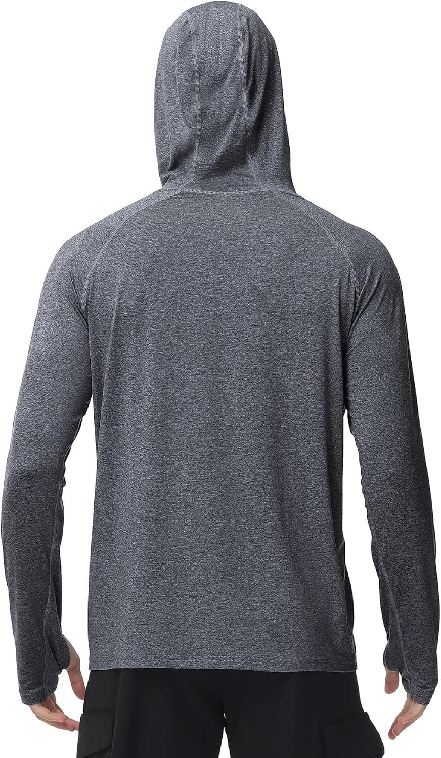 Mens UPF 50+ Fishing Shirts UV Sun Hoodie Hiking Running Athletic Workout Shirt - Picture 21 of 81