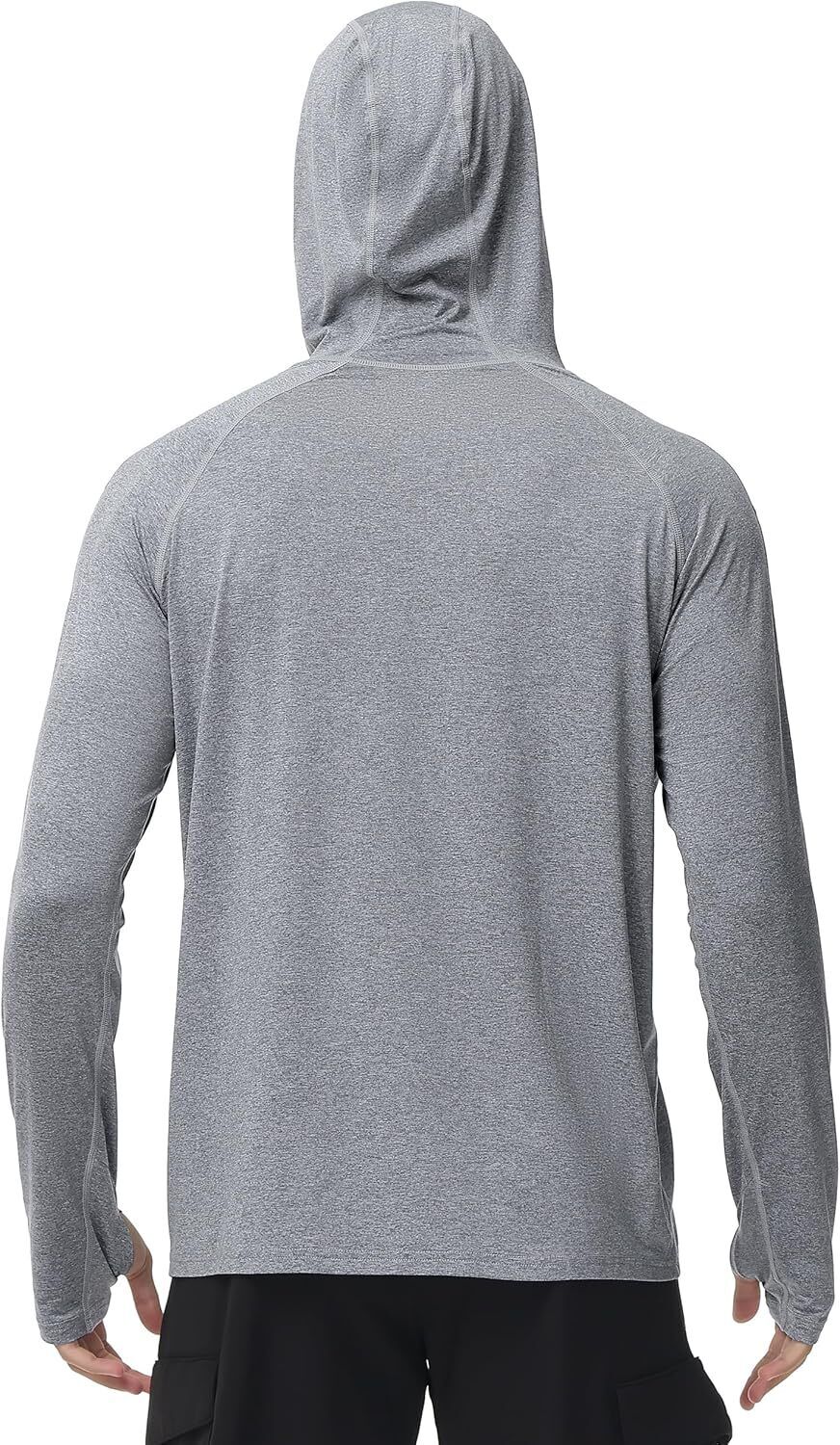 Mens UPF 50+ Fishing Shirts UV Sun Hoodie Hiking Running Athletic Workout Shirt - Picture 32 of 81