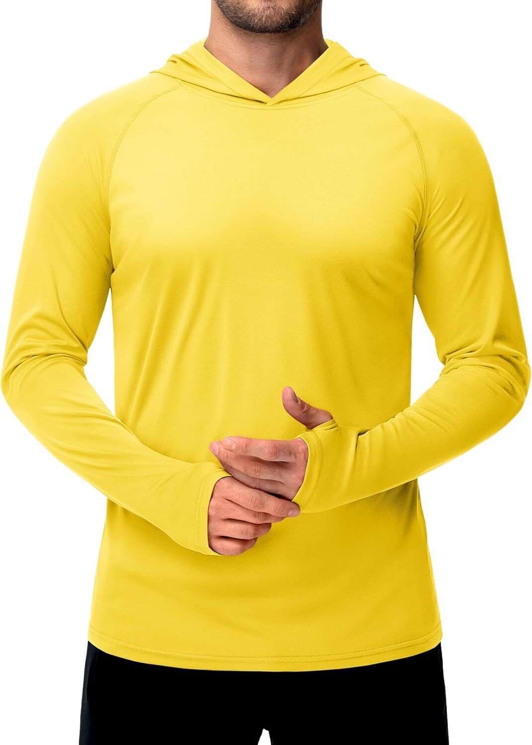 Men's UPF 50+ Sun Protection Hoodie – Long Sleeve Rash Guard for Fishing Hiking - Picture 64 of 186