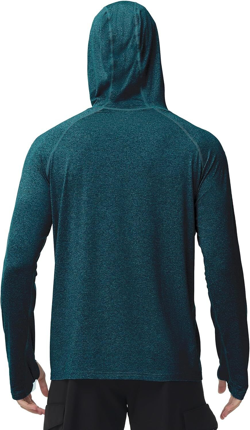 Mens UPF 50+ Fishing Shirts UV Sun Hoodie Hiking Running Athletic Workout Shirt - Picture 43 of 81