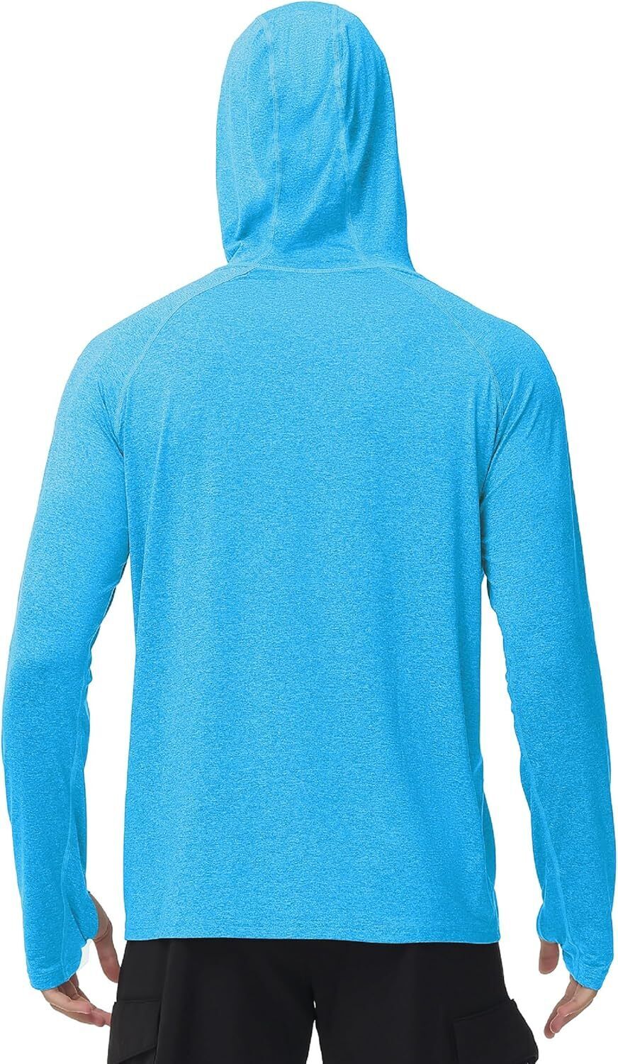 Mens UPF 50+ Fishing Shirts UV Sun Hoodie Hiking Running Athletic Workout Shirt - Picture 53 of 81