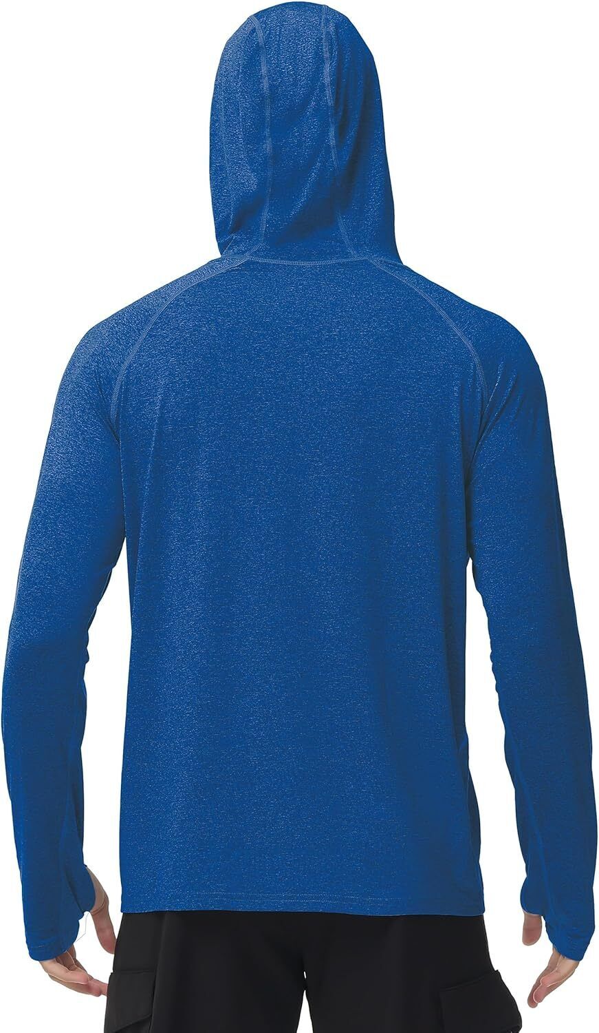 Mens UPF 50+ Fishing Shirts UV Sun Hoodie Hiking Running Athletic Workout Shirt - Picture 68 of 81
