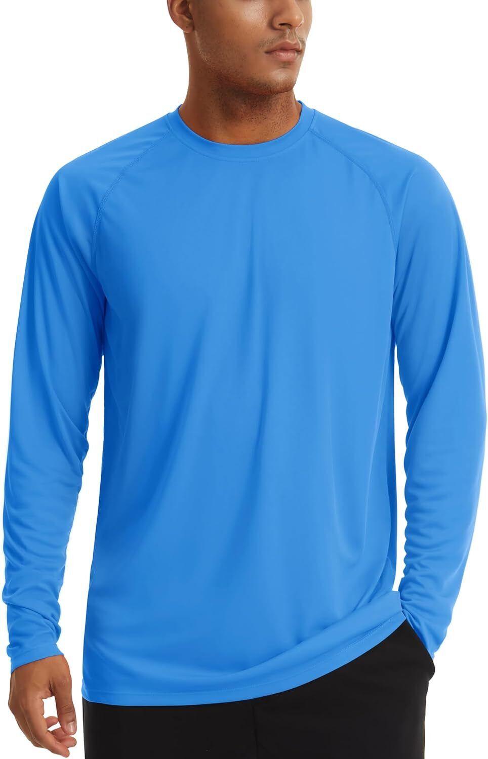 Mens Sun Shirt UPF 50+ UV Protection Lightweight Rash Guard Swim Shirt Quick Dry - Picture 18 of 199