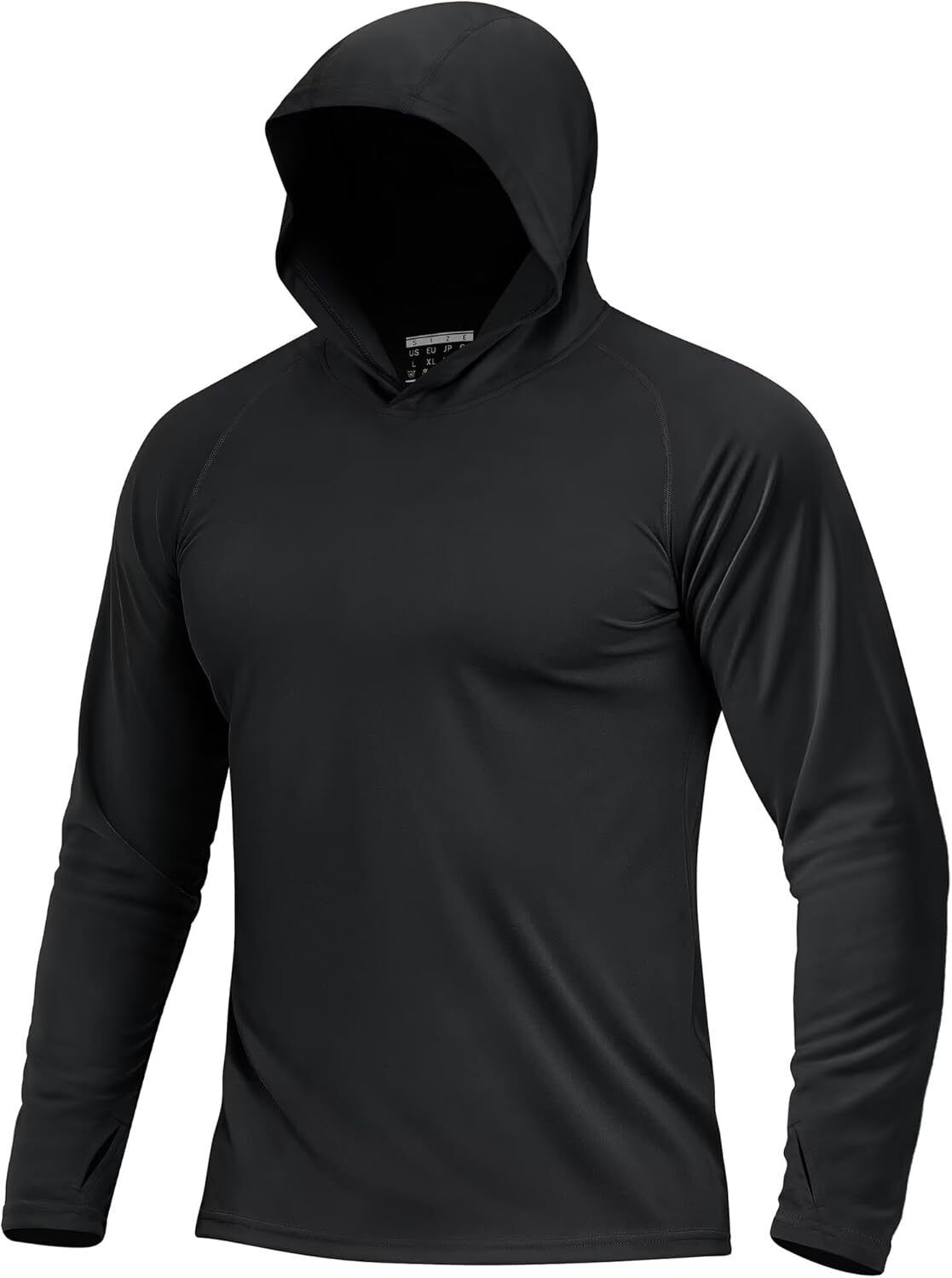 Men's UPF 50+ Sun Protection Hoodie Lightweight Long Sleeve Fishing Hiking Shirt - Picture 33 of 127