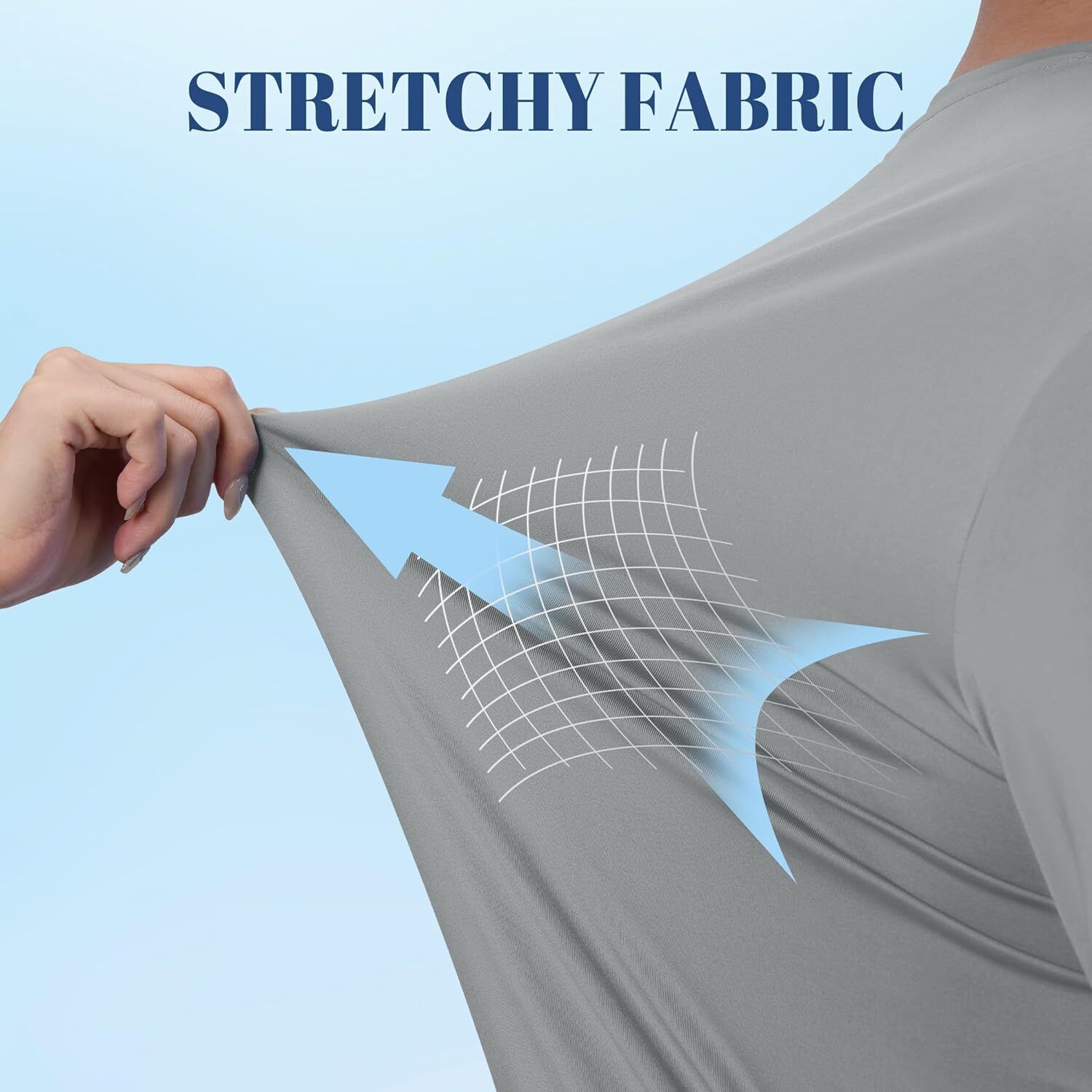 Mens Sun Shirt UPF 50+ UV Protection Lightweight Rash Guard Swim Shirt Quick Dry - Picture 43 of 199