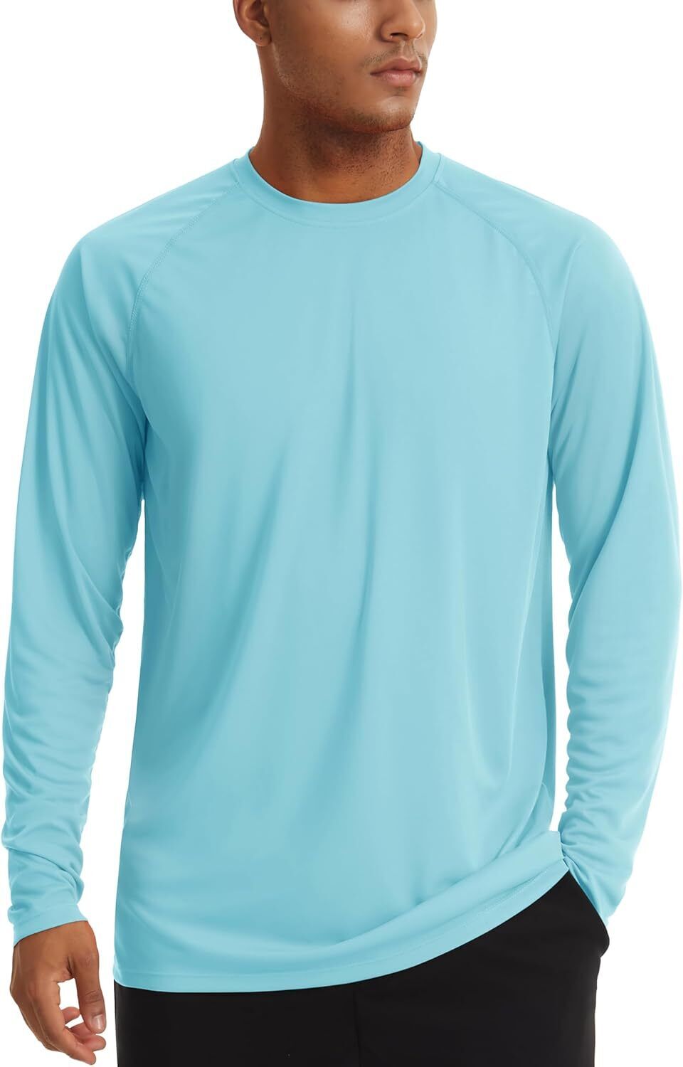 Mens Sun Shirt UPF 50+ UV Protection Lightweight Rash Guard Swim Shirt Quick Dry - Picture 46 of 199