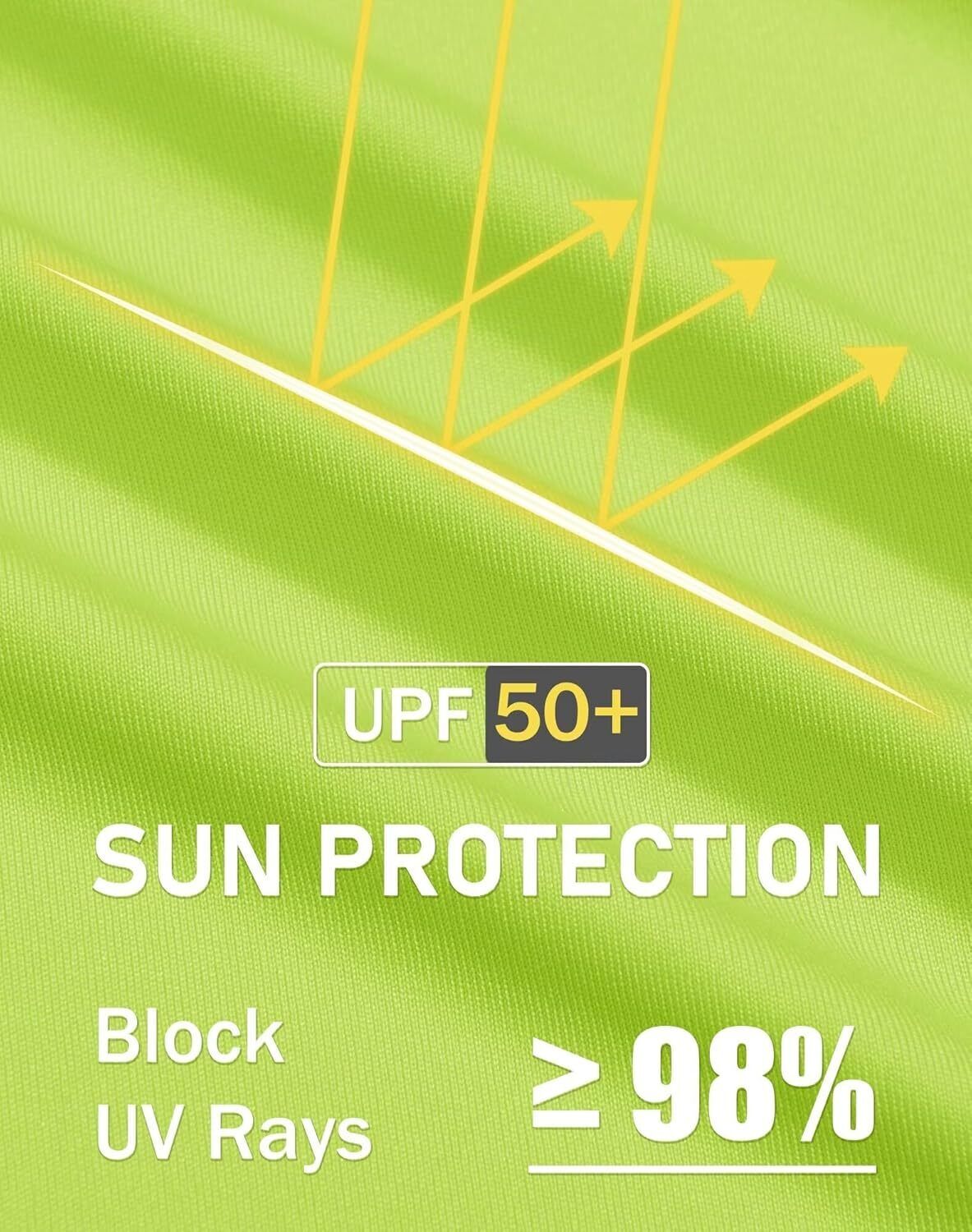 Men's UPF 50+ Sun Protection Hoodie Lightweight Long Sleeve Fishing Hiking Shirt - Picture 49 of 127