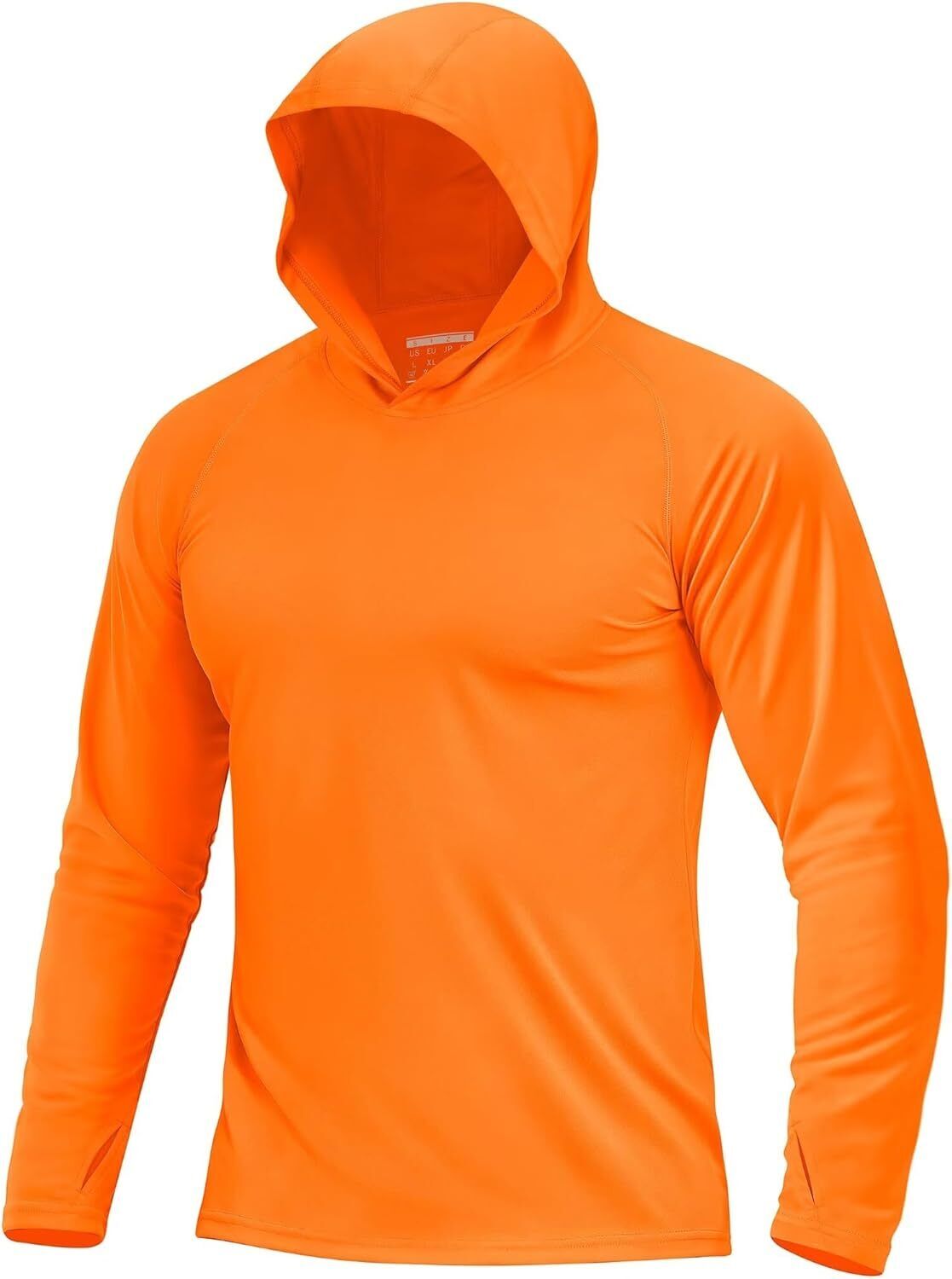 Men's UPF 50+ Sun Protection Hoodie Lightweight Long Sleeve Fishing Hiking Shirt - Picture 58 of 127