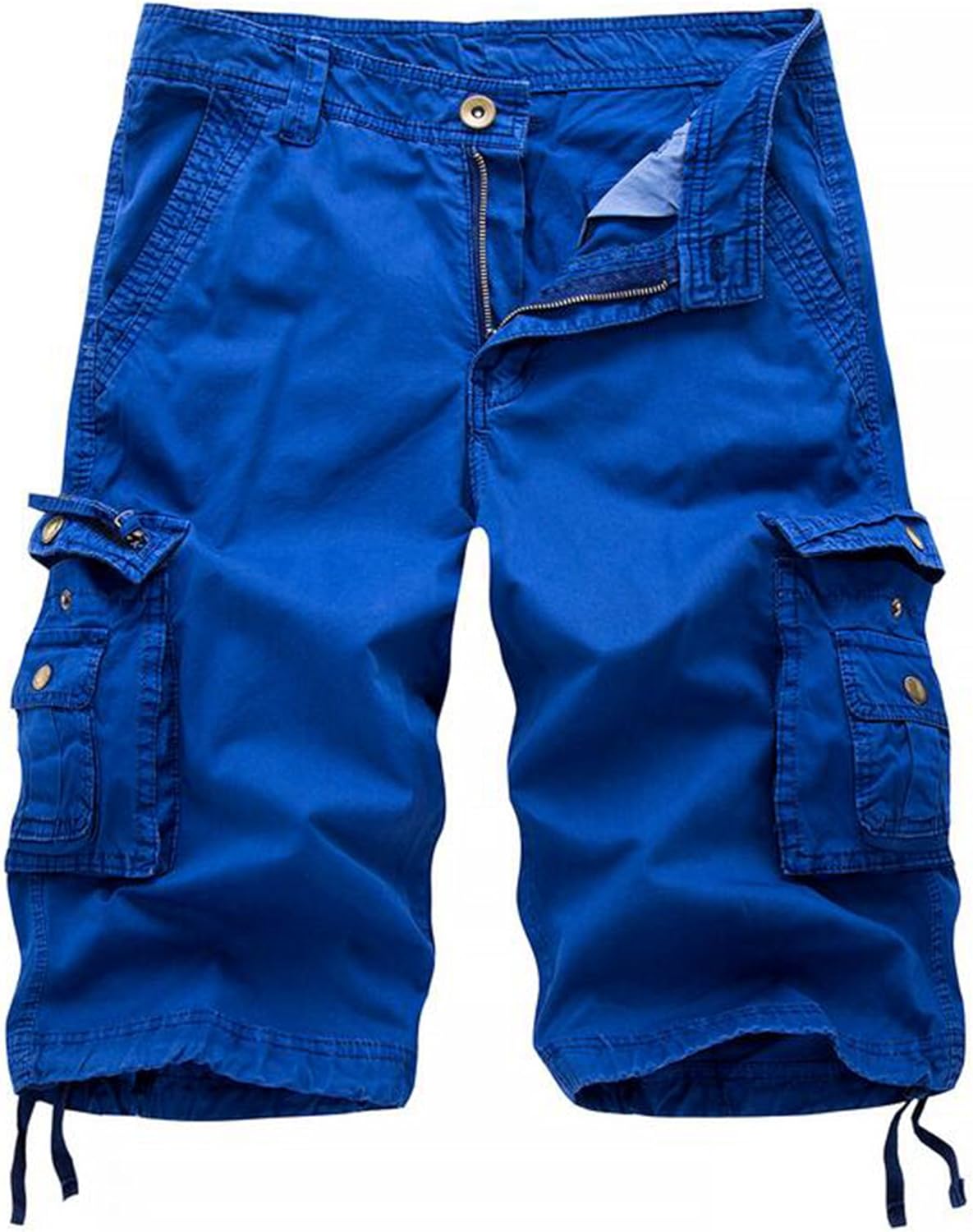 Herren Relaxed Fit Multi-Pocket Camouflage Cargo Shorts Baumwolle Outdoor - Bild 39 von 65