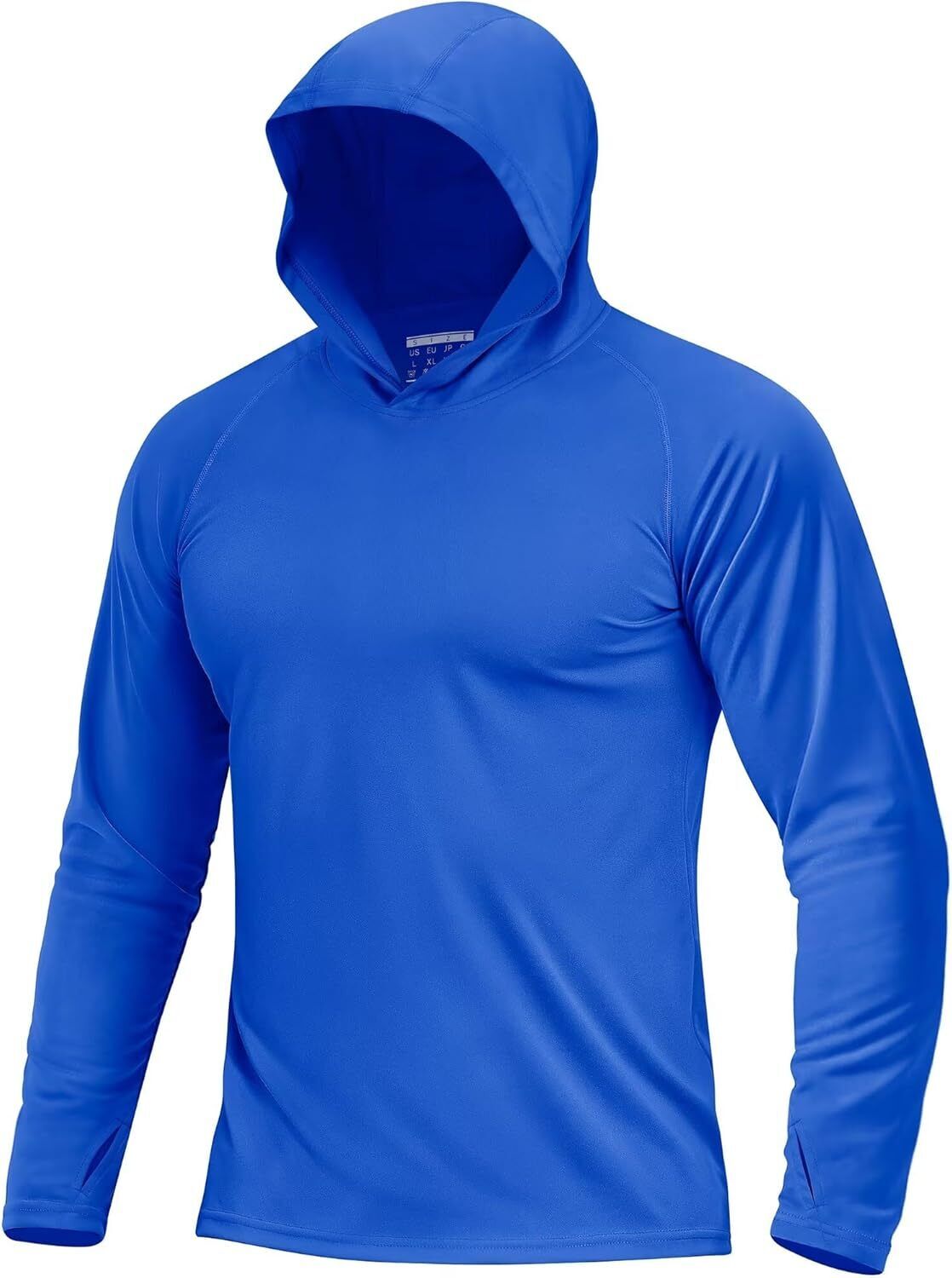 Men's UPF 50+ Sun Protection Hoodie Lightweight Long Sleeve Fishing Hiking Shirt - Picture 98 of 127