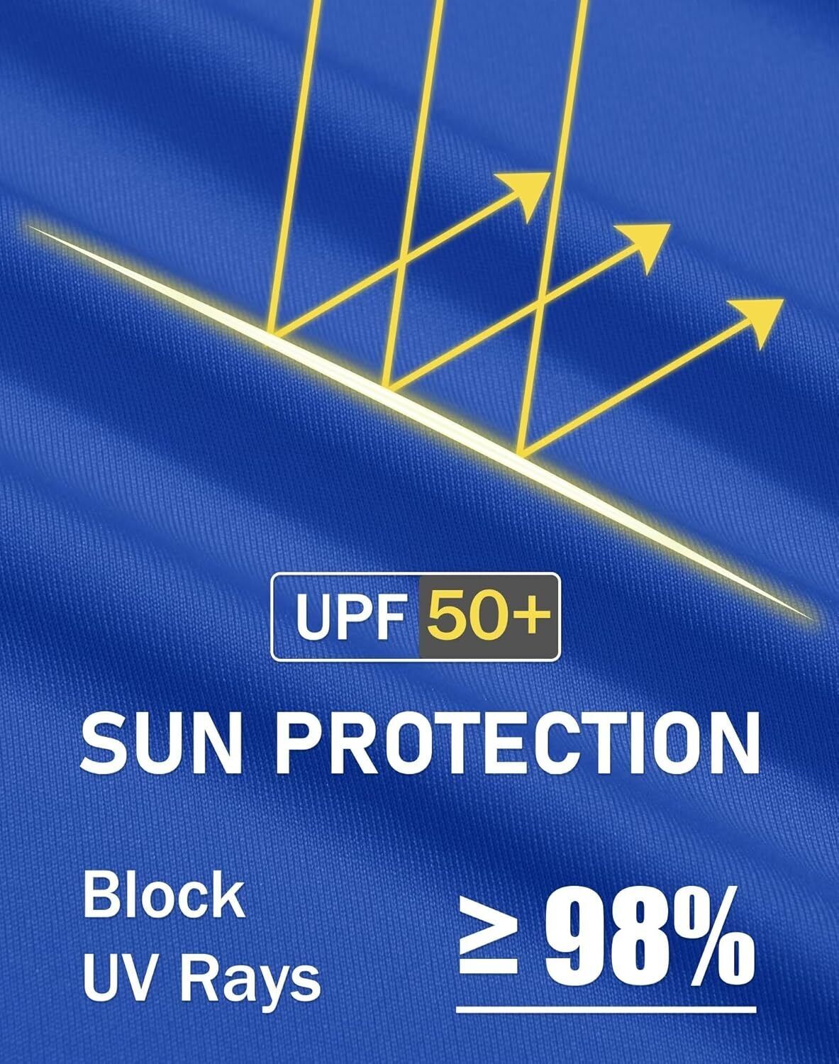 Men's UPF 50+ Sun Protection Hoodie Lightweight Long Sleeve Fishing Hiking Shirt - Picture 99 of 127