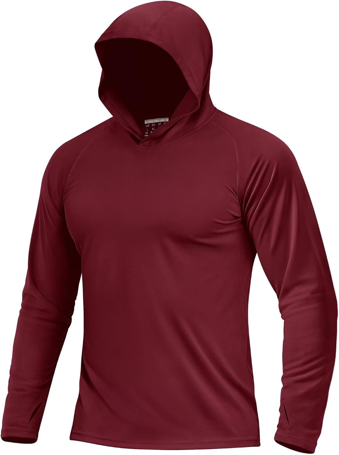 Men's UPF 50+ Sun Protection Hoodie Lightweight Long Sleeve Fishing Hiking Shirt - Picture 103 of 127