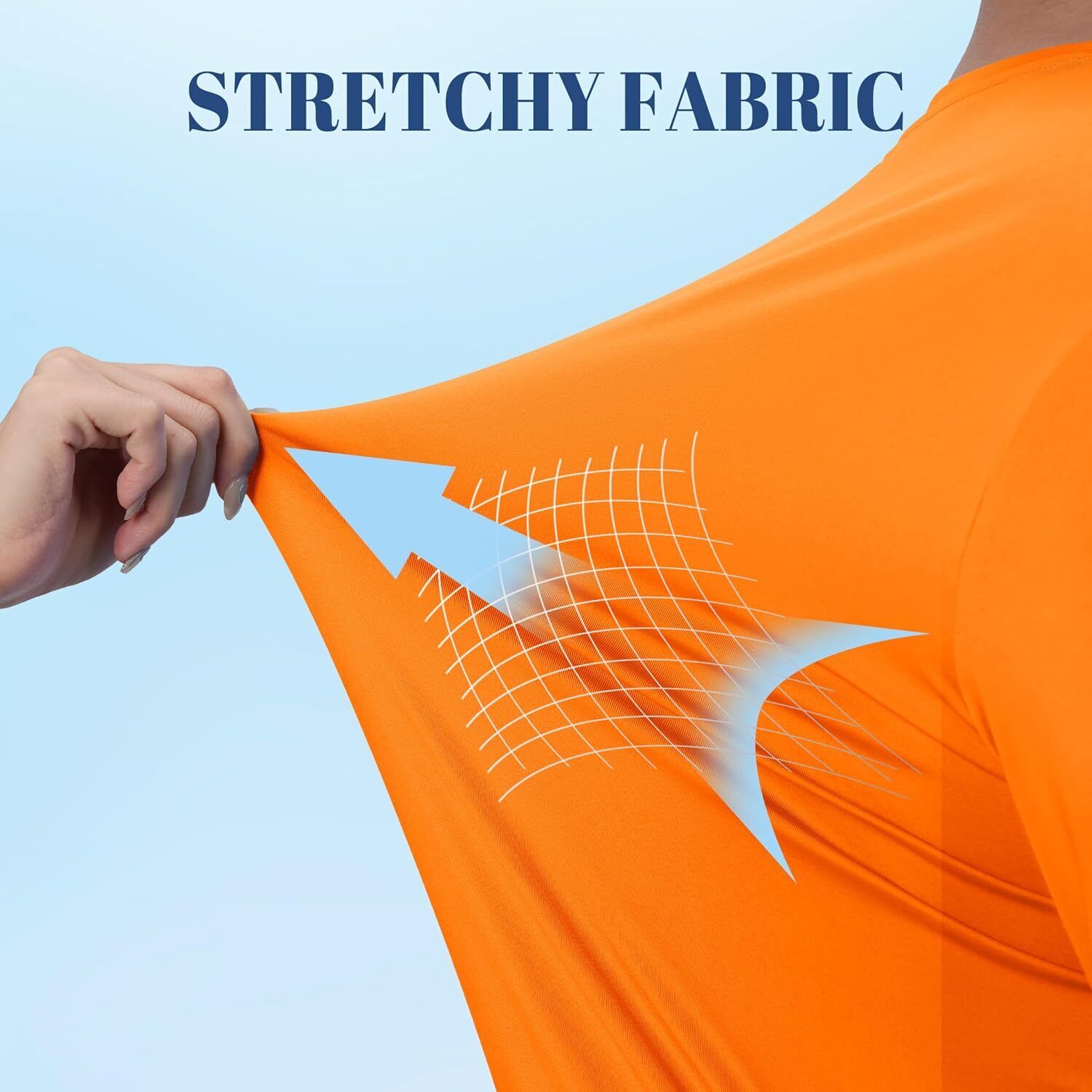 Mens Sun Shirt UPF 50+ UV Protection Lightweight Rash Guard Swim Shirt Quick Dry - Picture 99 of 199
