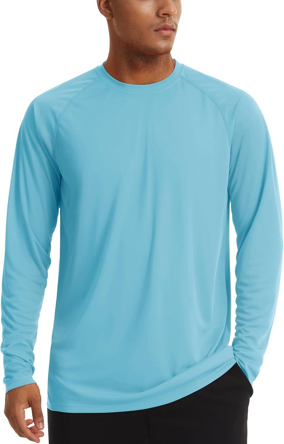 Mens Sun Shirt UPF 50+ UV Protection Lightweight Rash Guard Swim Shirt Quick Dry - Picture 116 of 199